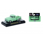 M2 Machines 1:64 Ford F-100 Custom 1956 green